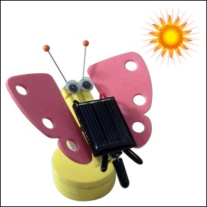 뉴 태양광 날개 나비 진동로봇 만들기 1인용