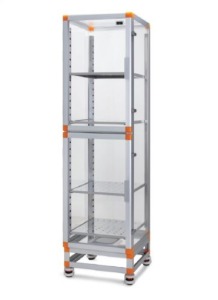 Aluminum Desiccator Cabinet Dry Active 알류미늄 데시게이터 KA 33 77A 자동형 선반추가 KA 33 85