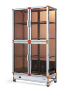 Aluminum Desiccator Cabinet Dry Active UV Protection 알류미늄 데시게이터 KA 33 78X 자동형