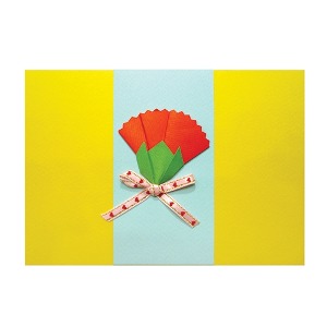 화분속감사카네이션카드 종이접기