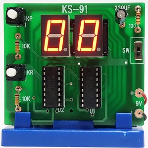KS-91 LED DISPLAY 100진 카운터