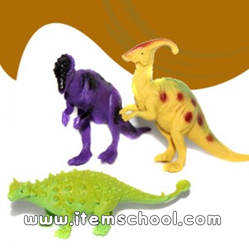 모형공룡(거울로보는물체)(1개)-모양랜덤발송