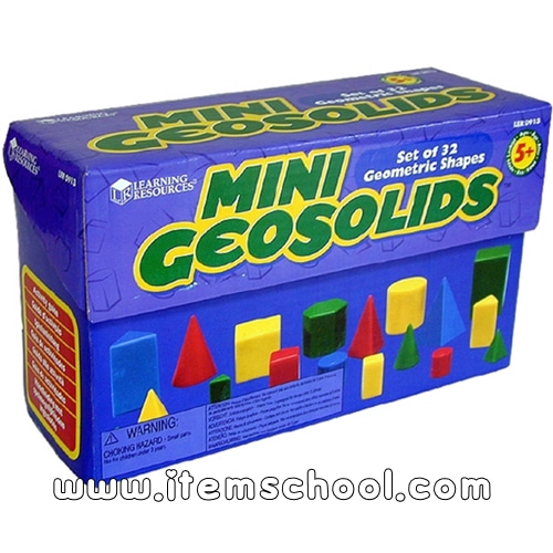 미니 입체 모형 세트 Mini GeoSolids® (32개)