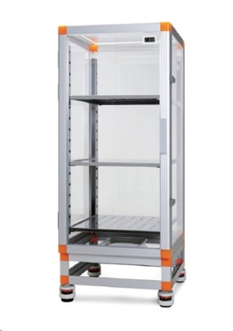 Aluminum Desiccator Cabinet Dry Active 알류미늄 데시게이터 KA 33 76A 자동형 선반추가 KA 33 84