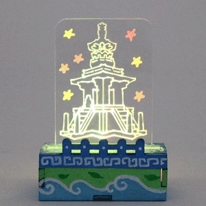 한국문화유산 LED 아크릴 램프 다보탑 1인용