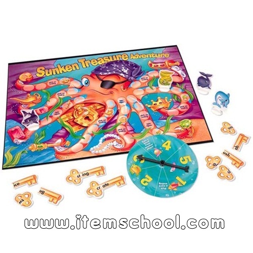 문어 대왕의 보물 상자 Sunken Treasure Adventure Board Game